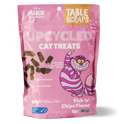 Disney Table Scraps Fish 'n' Chips Flavor Cat Treats, 3oz