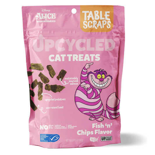 Disney Table Scraps Fish 'n' Chips Flavor Cat Treats, 3oz