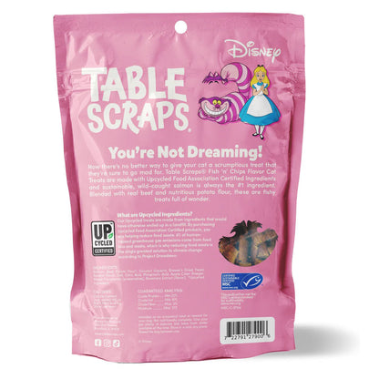 Disney Table Scraps Fish 'n' Chips Flavor Cat Treats, 3oz