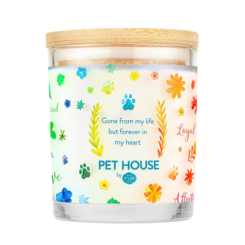 9oz candle, furever loved memorial