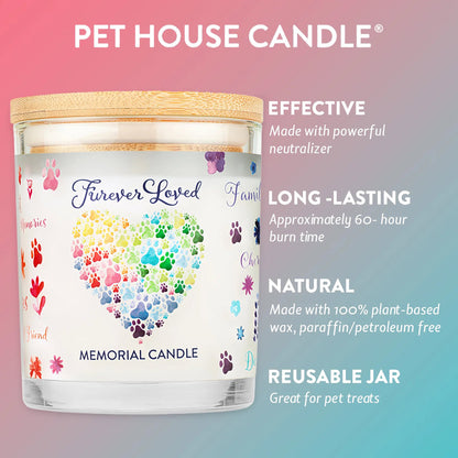 9oz Candle, Furever Loved Memorial