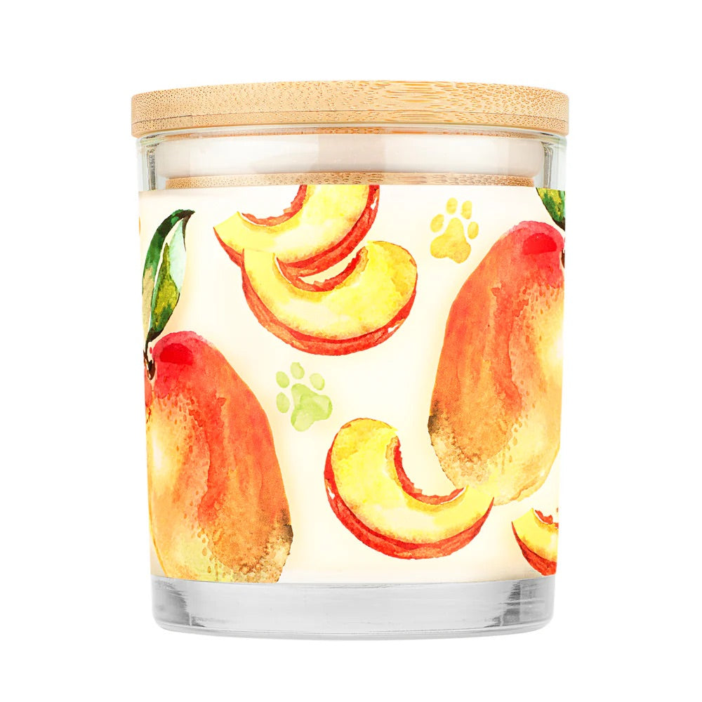 9oz candle, mango peach