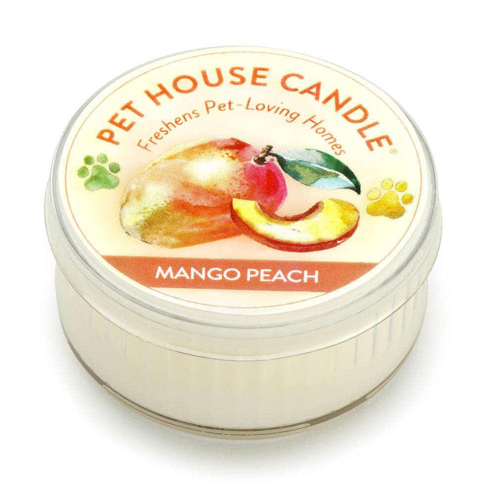 mini candle, mango peach