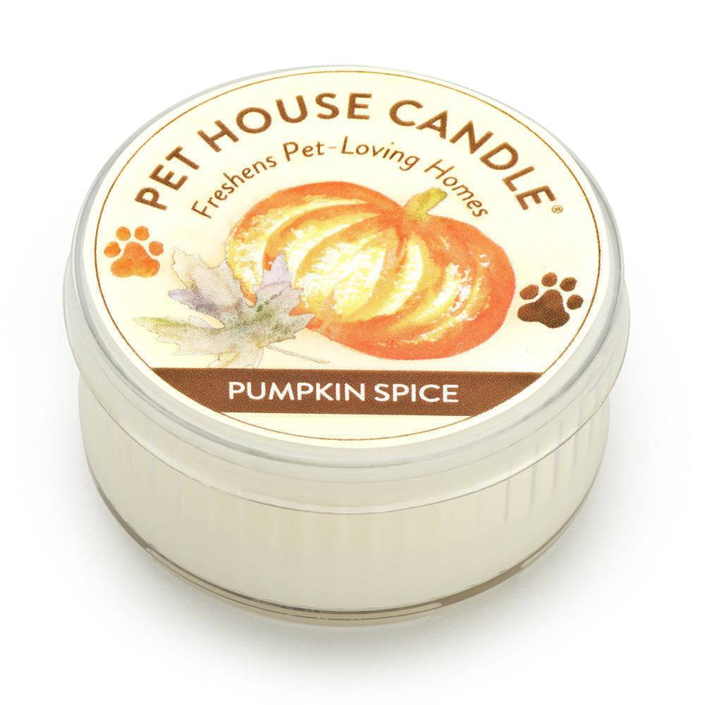 mini candle, pumpkin spice
