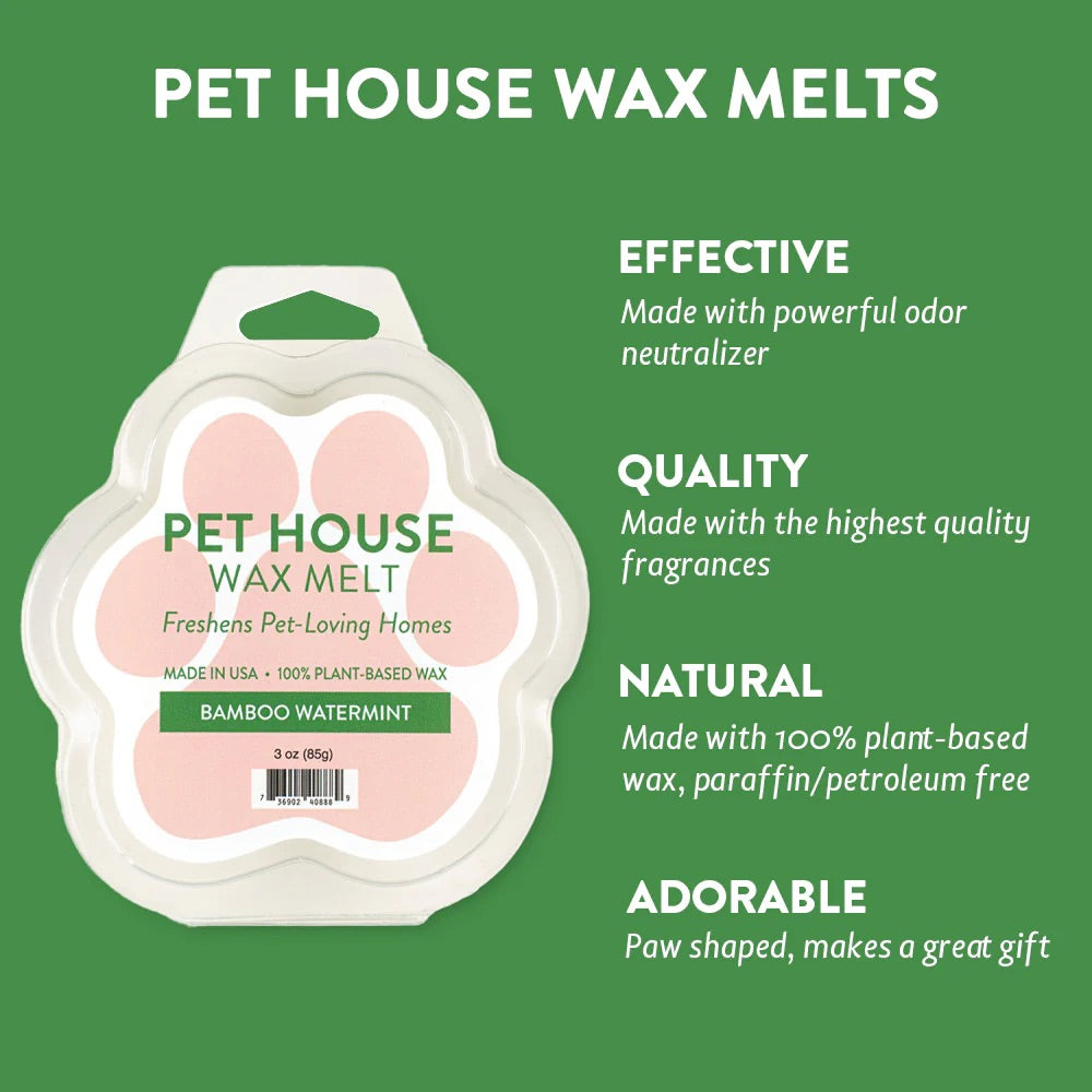 wax melts, bamboo watermint