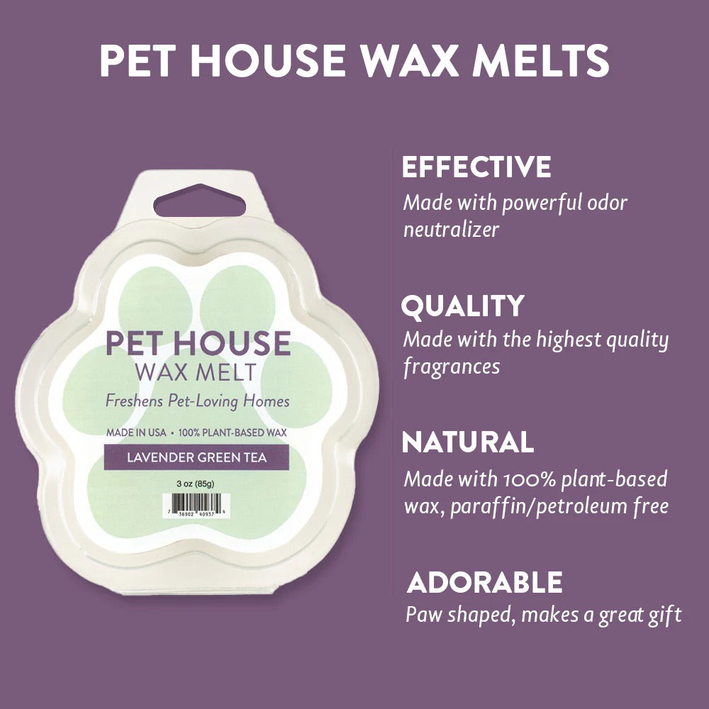wax melts, lavender green tea