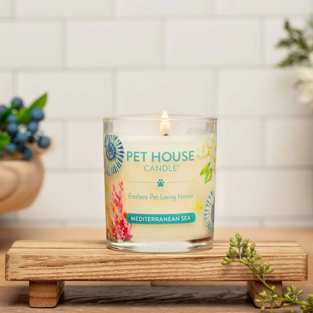 9oz candle, mediterranean sea