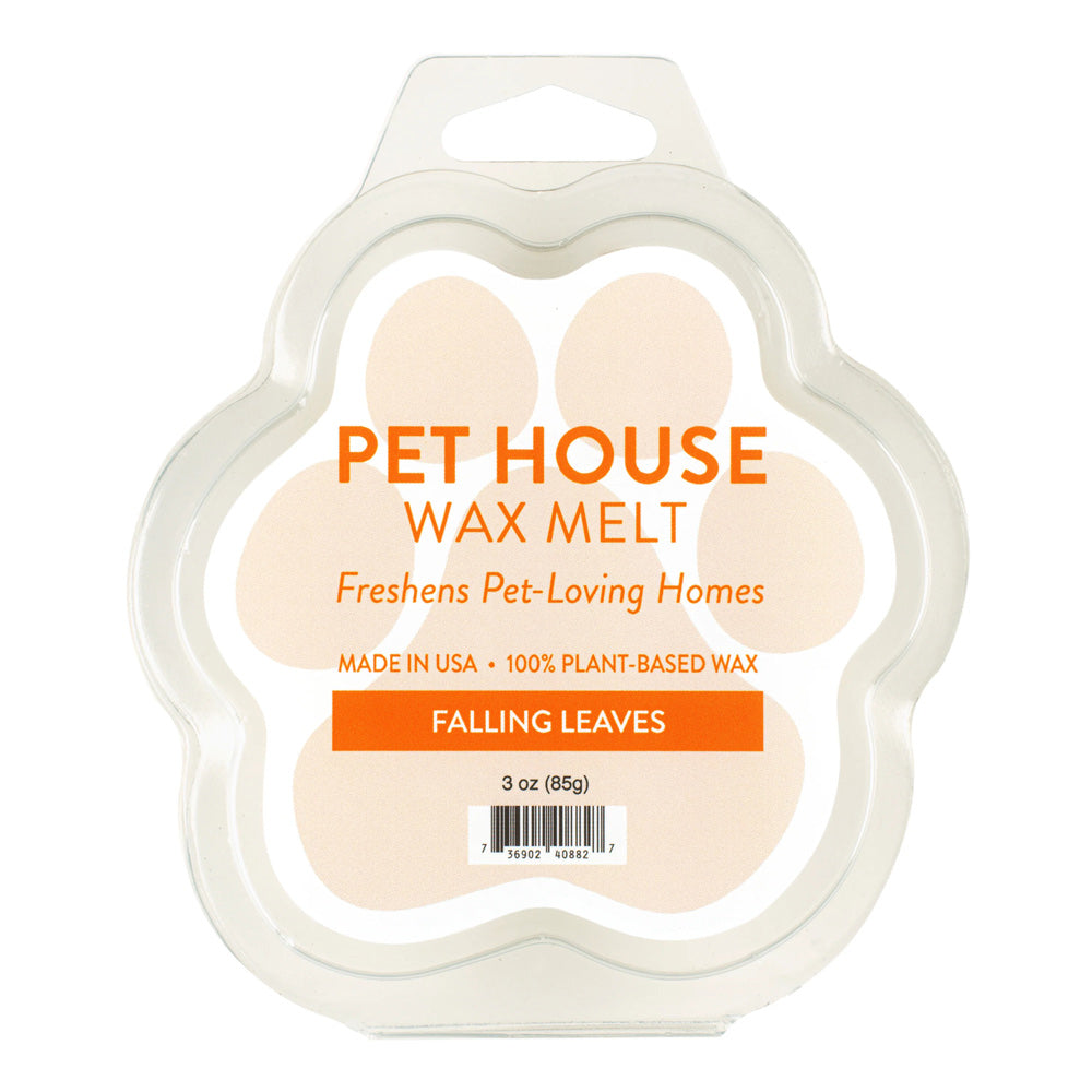 wax melts, falling leaves