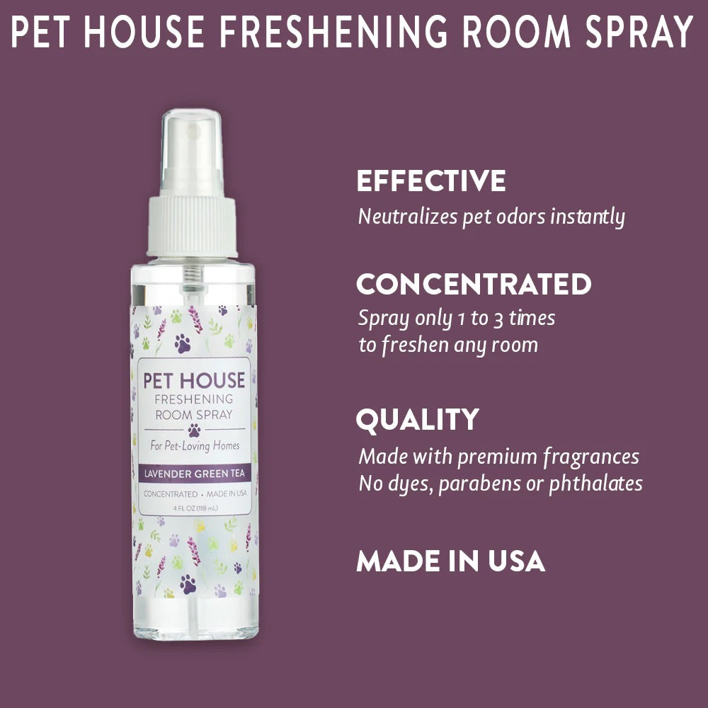 room sprays, lavender green tea