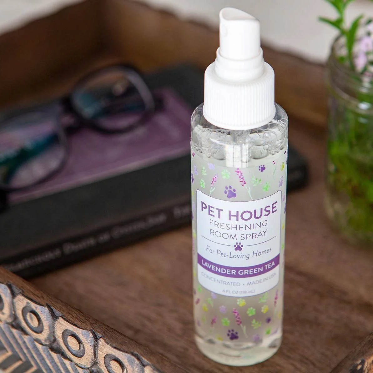 room sprays, lavender green tea