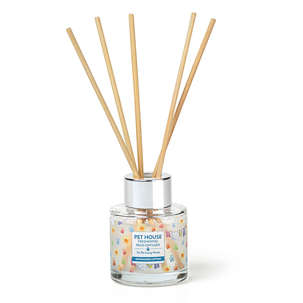 reed diffusers, sunwashed cotton