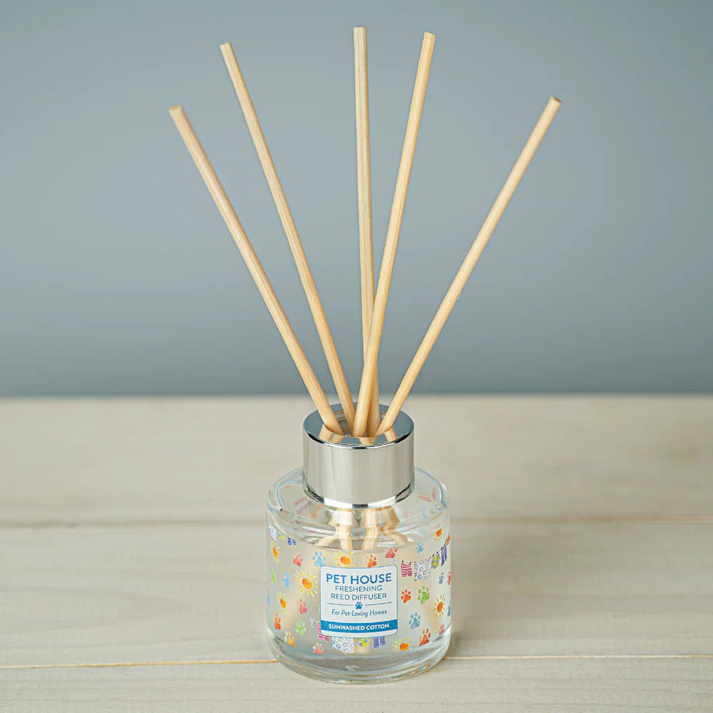 reed diffusers, sunwashed cotton