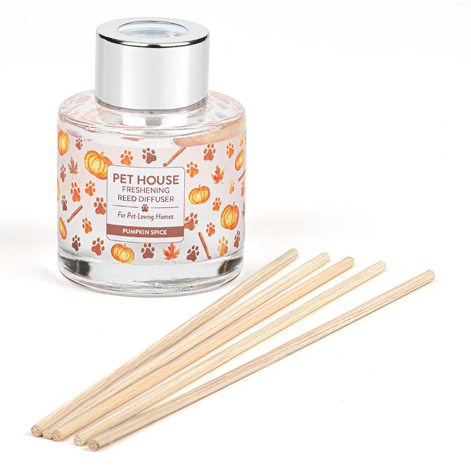 reed diffusers, pumpkin spice