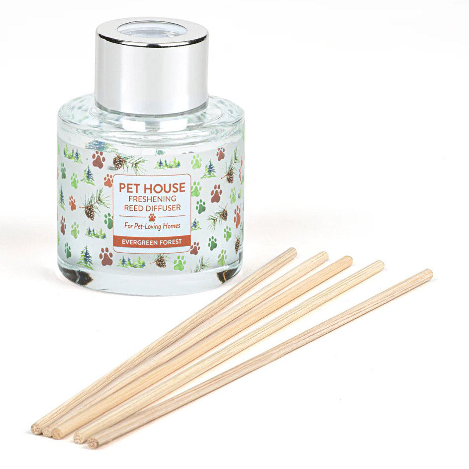 reed diffusers, evergreen forest