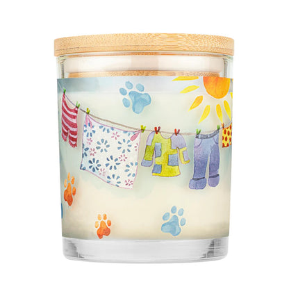 9oz Candle, Sunwashed Cotton