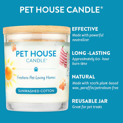 9oz Candle, Sunwashed Cotton