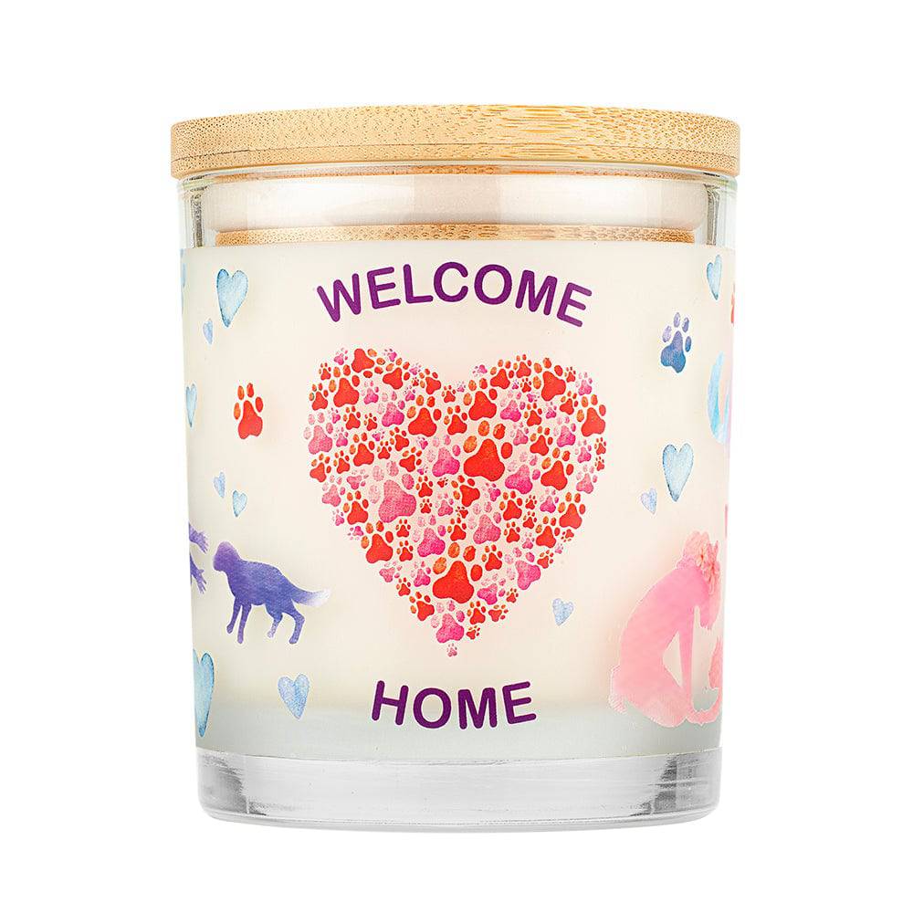 9oz candle, welcome home