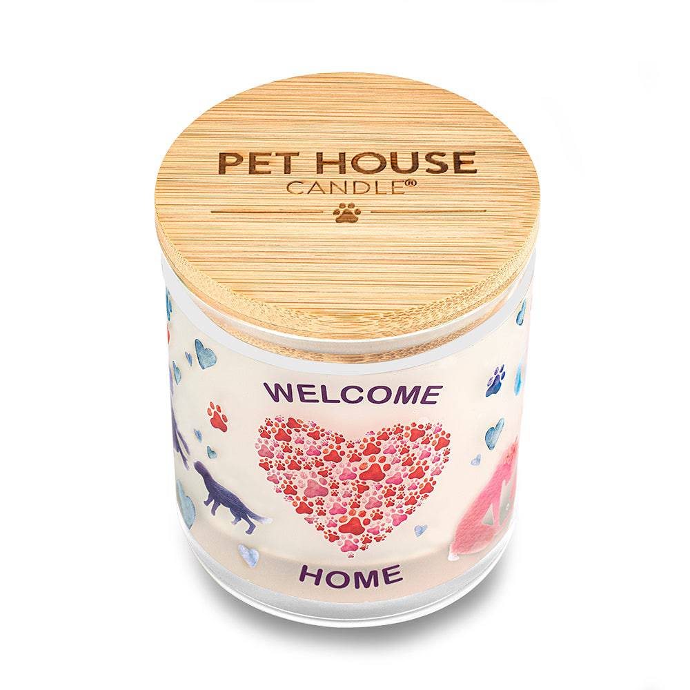 9oz candle, welcome home