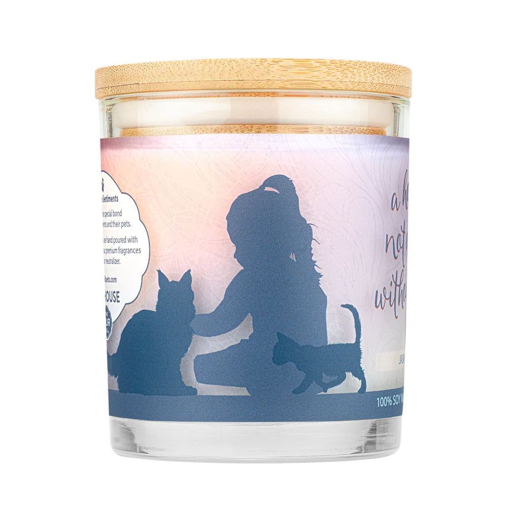 9oz candle, jasmine lily