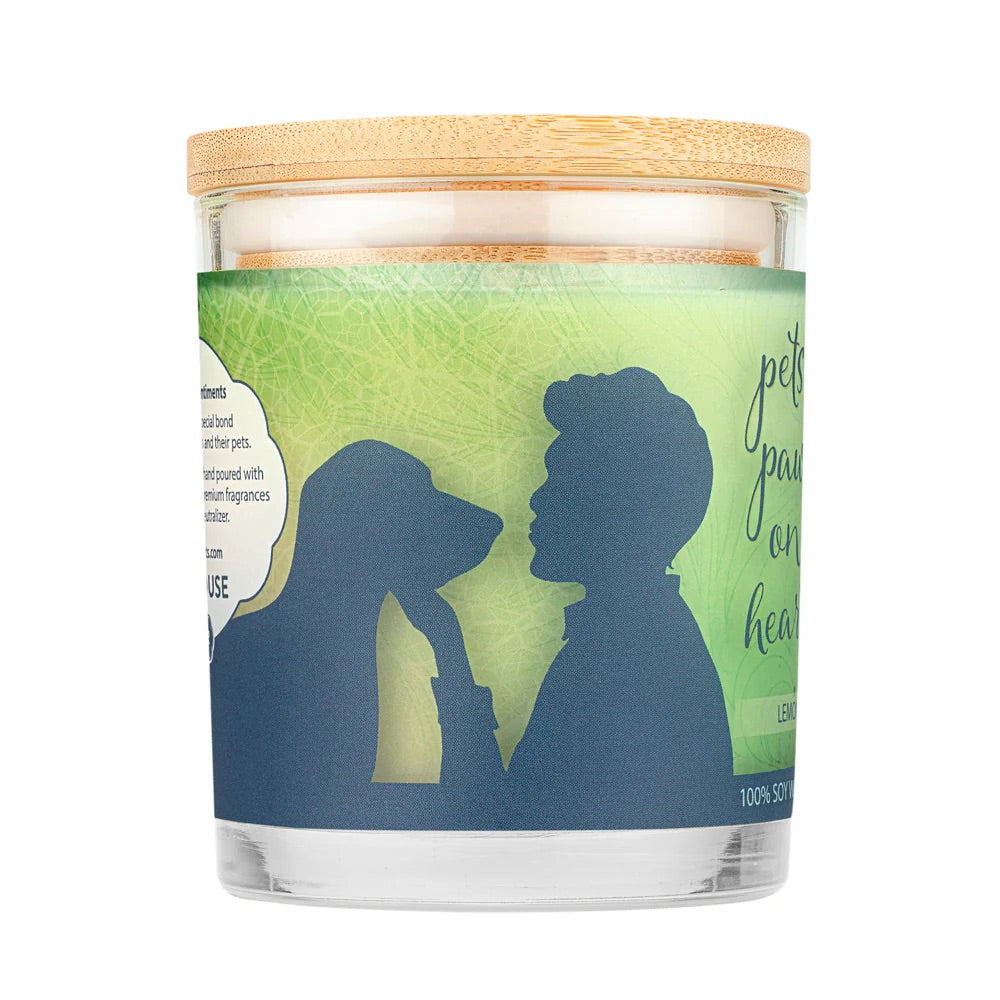9oz candle, lemon verbena