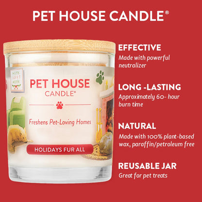 9oz Candle, Holiday Fur All