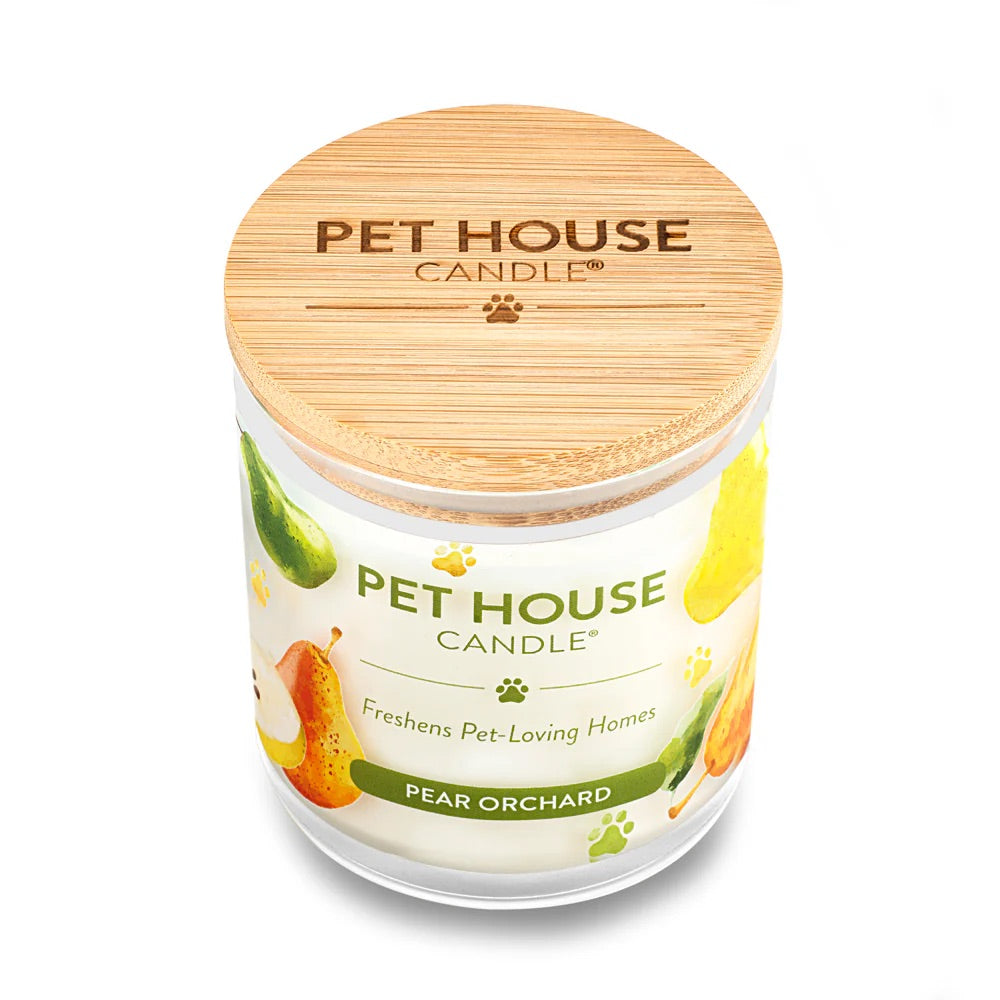 9oz candle, pear orchard