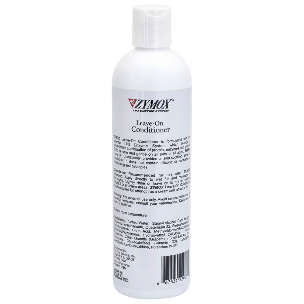 zymox leave-on conditioner, 12 oz