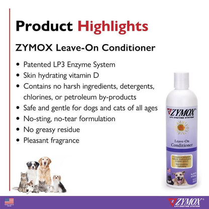 ZYMOX Leave-On Conditioner, 12 oz