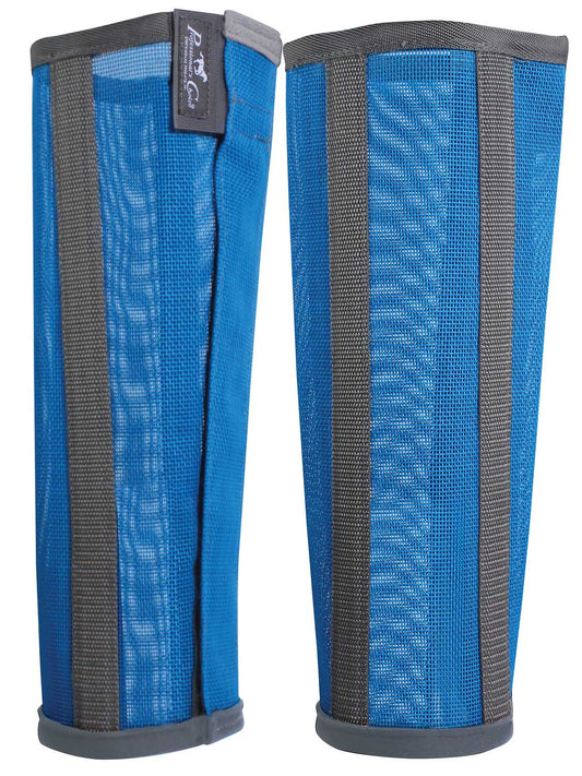 Professional's Choice Deluxe Fly Boots 4 pack, Medium, Pacific Blue