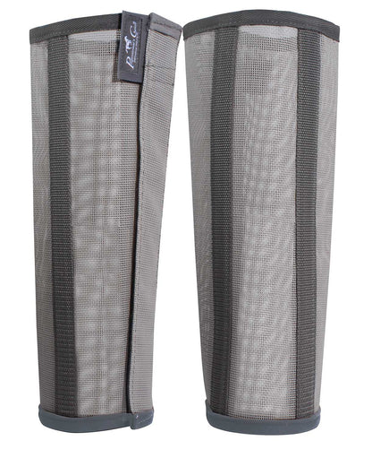 Professional's Choice Deluxe Fly Boots 4 pack, Large, Charcoal