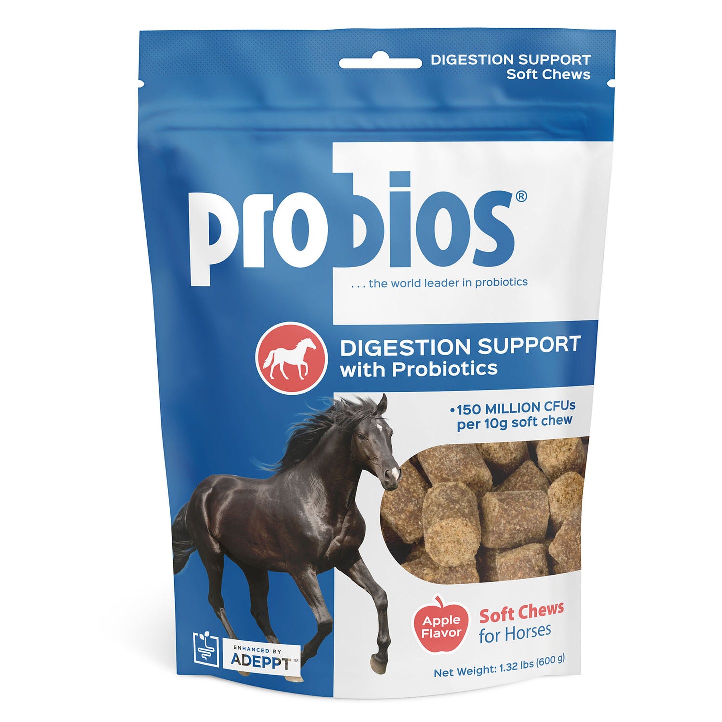 probios horse soft chews, 1.32 lb