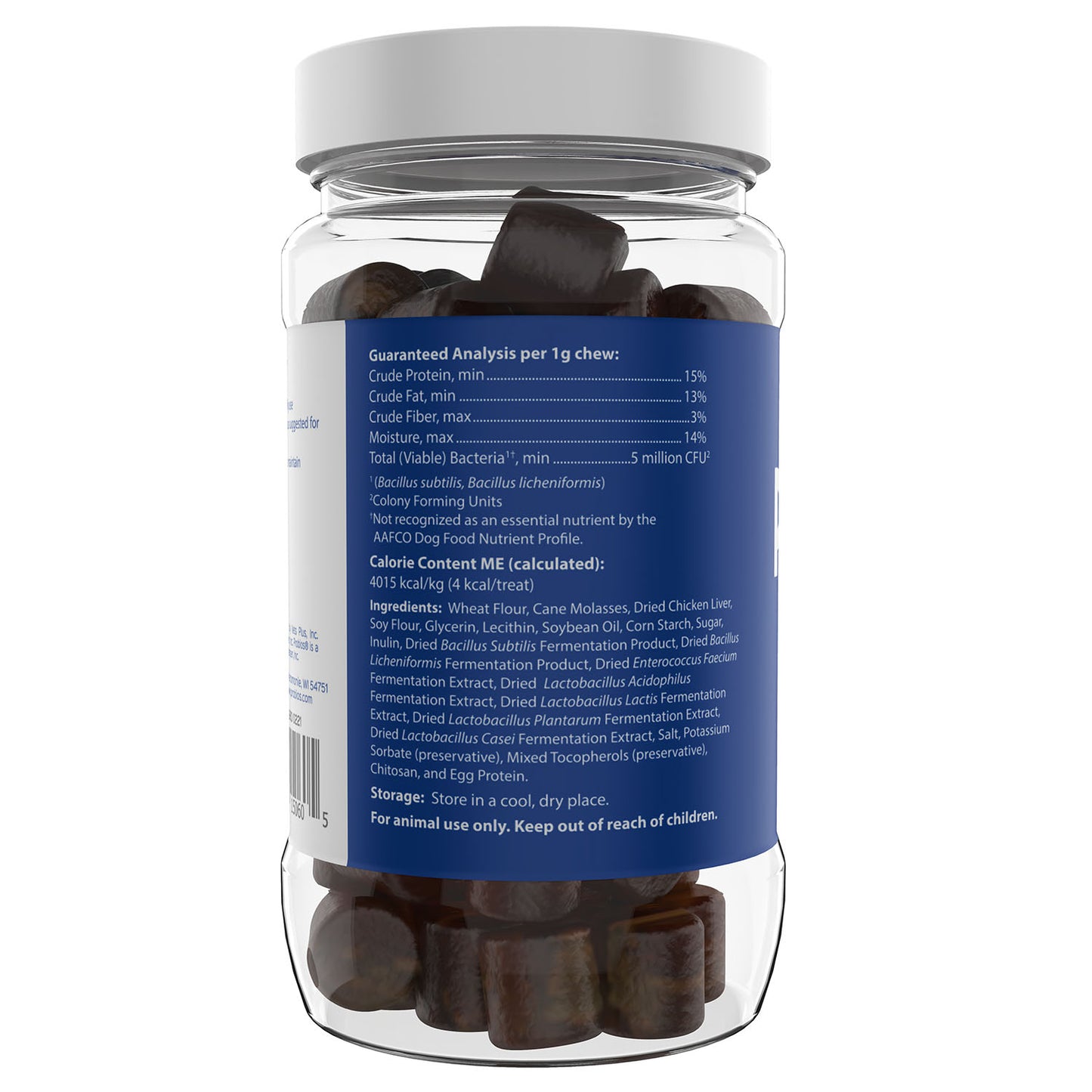 probios canine soft chews - small dogs - 120 count