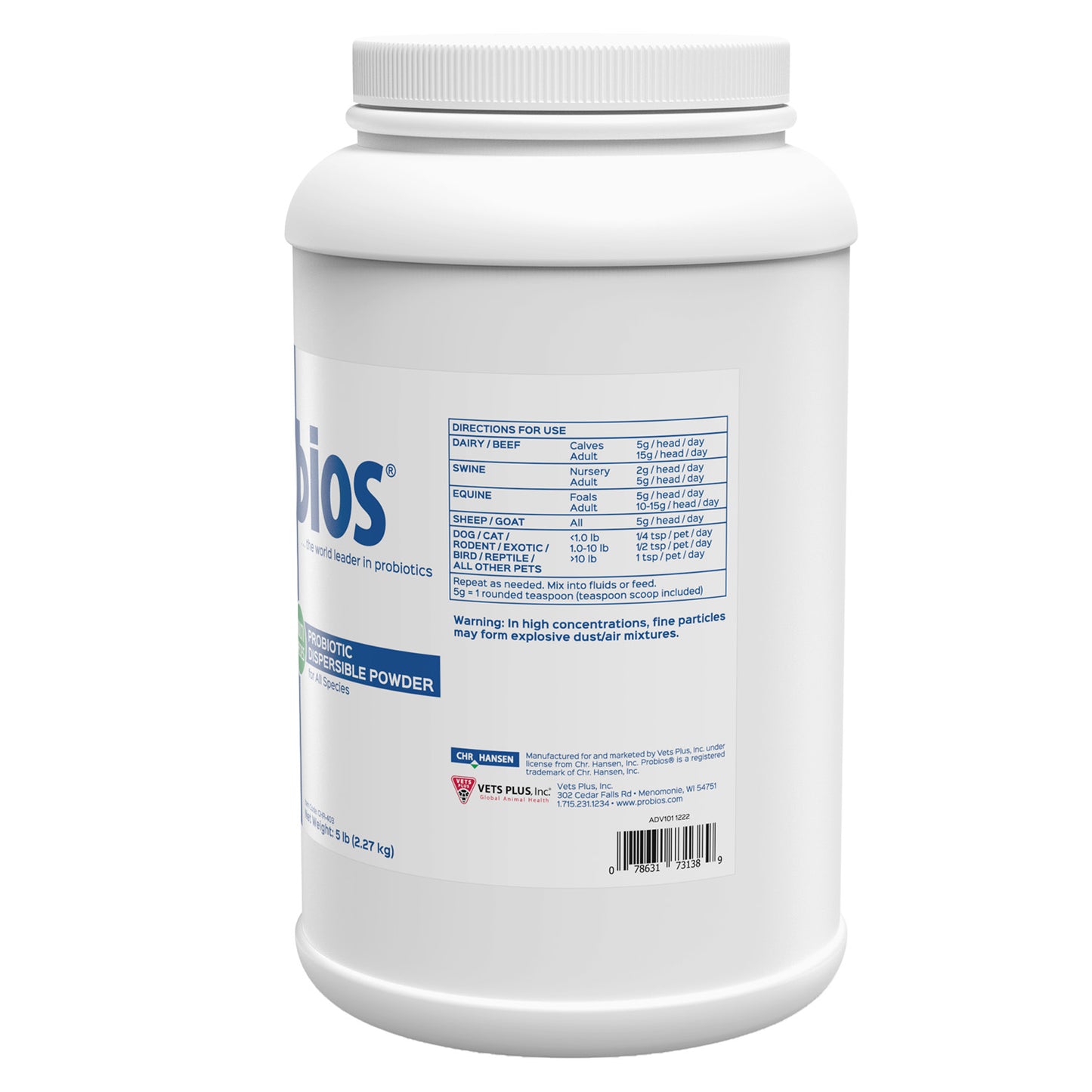 probios powder, 5 lb