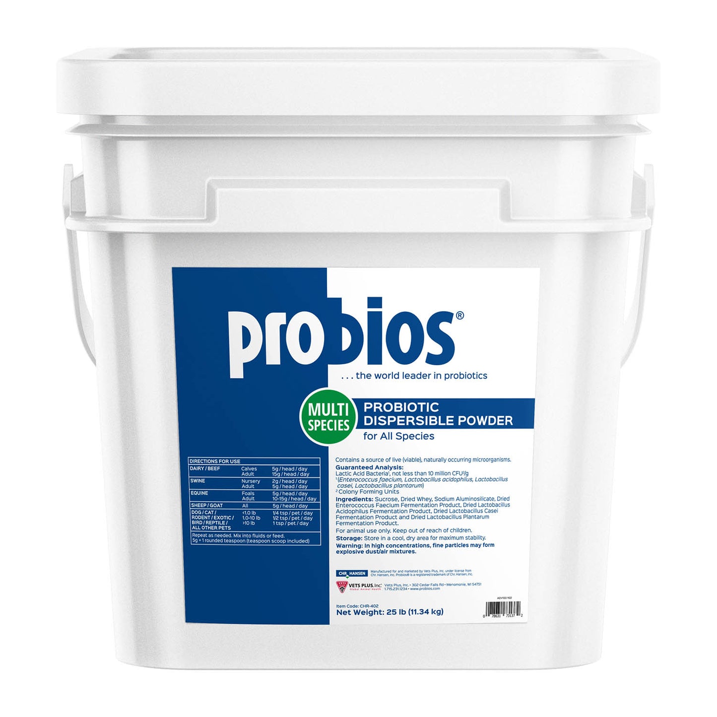 probios powder, 25 lb