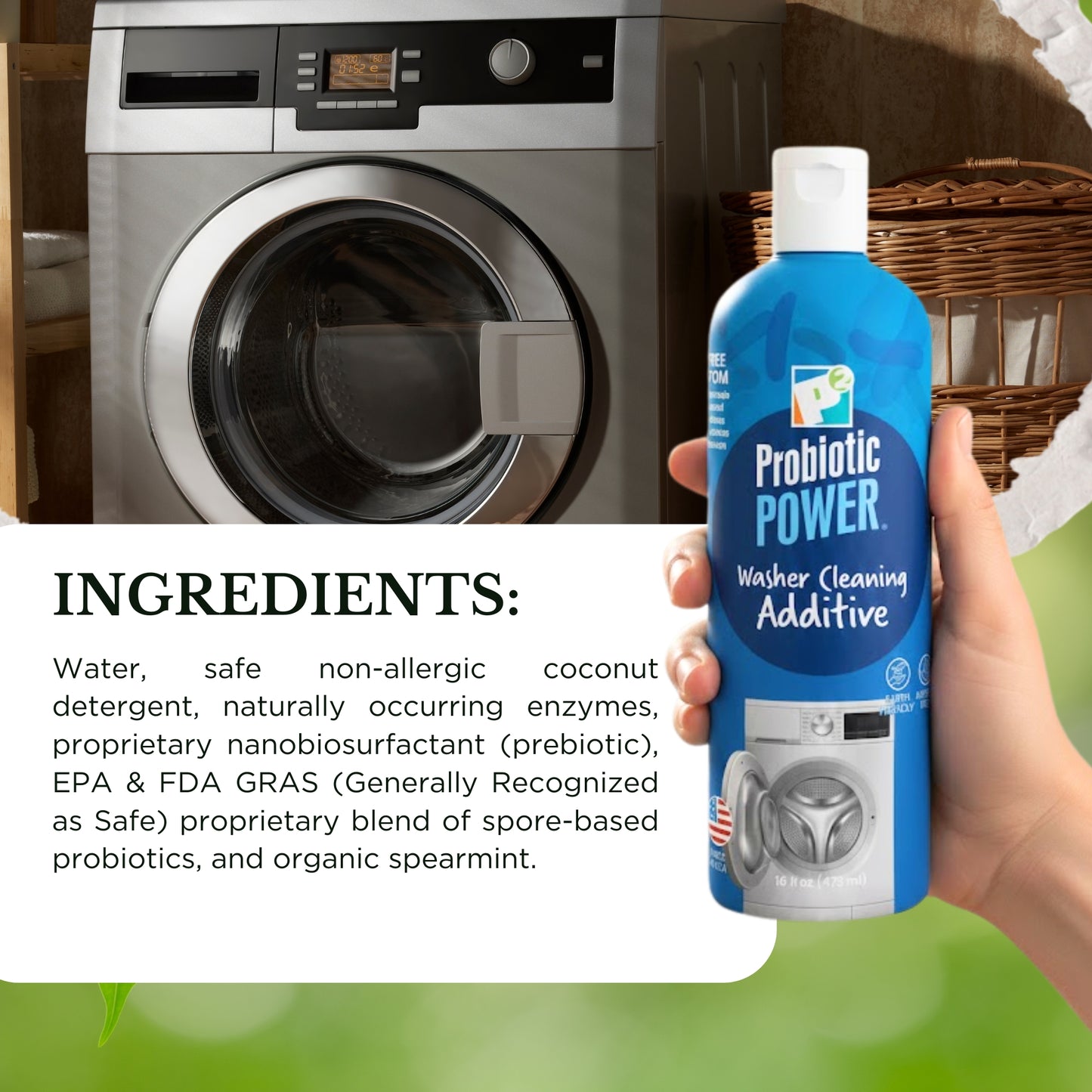 probiotic power washer cleaning additive 16 oz