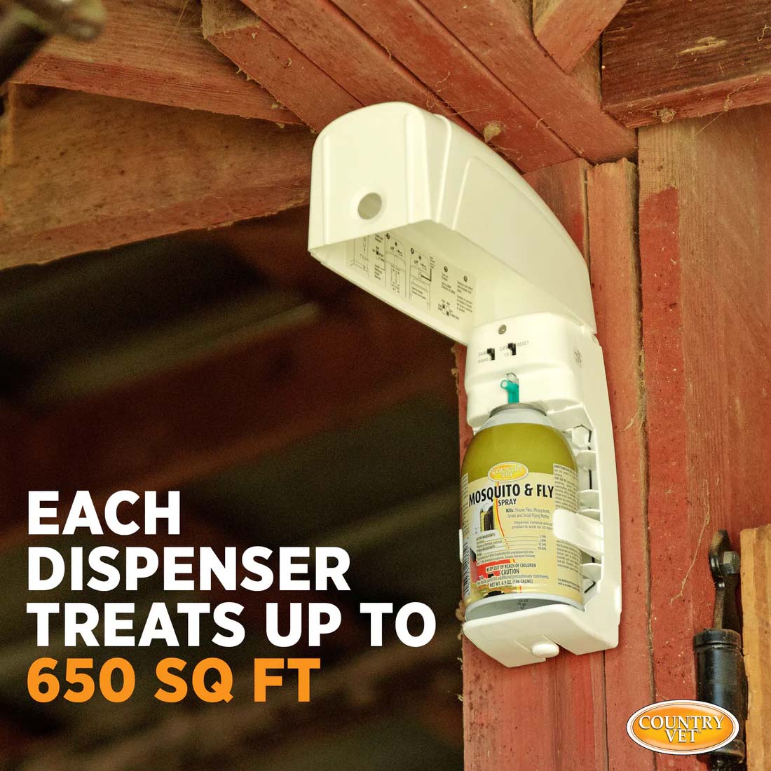 ** maximum metered mosquito fly spray, 6.9 oz