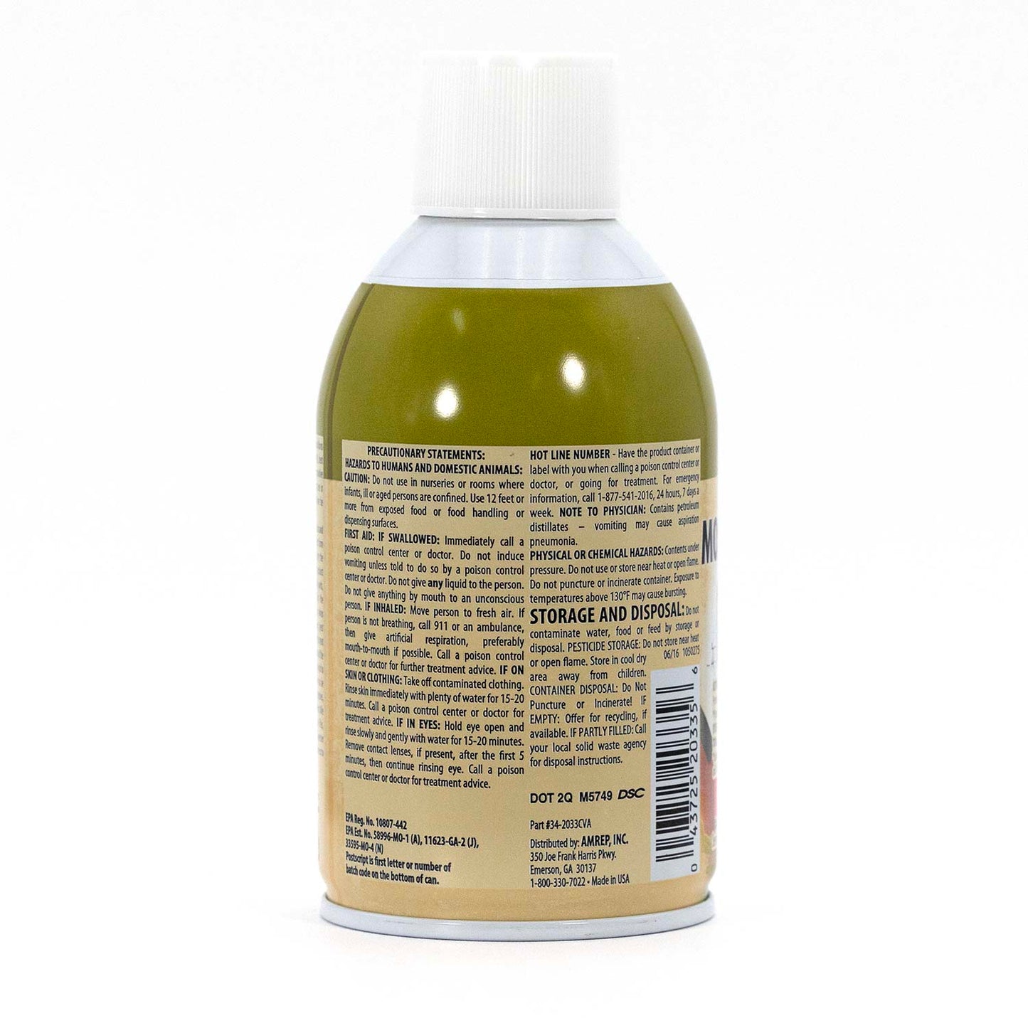 ** maximum metered mosquito fly spray, 6.9 oz