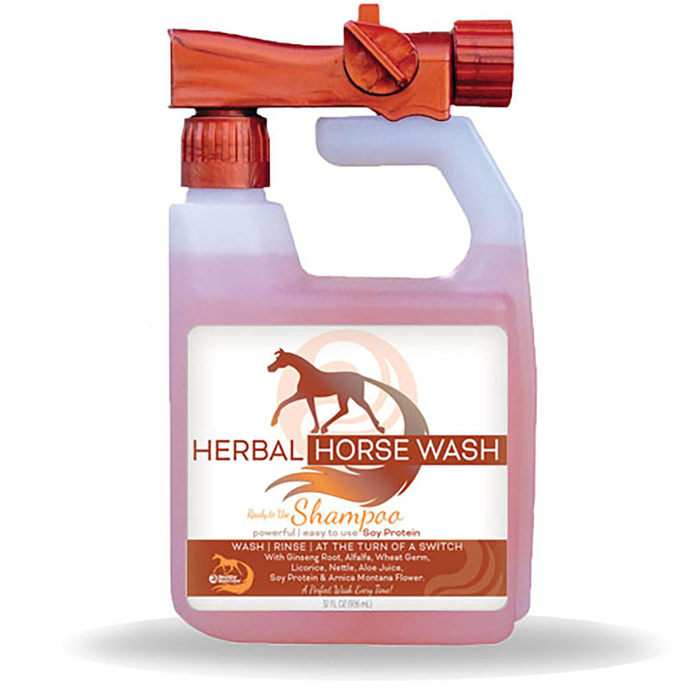 healthy haircare's herbal horse shampoo wash, 32 oz