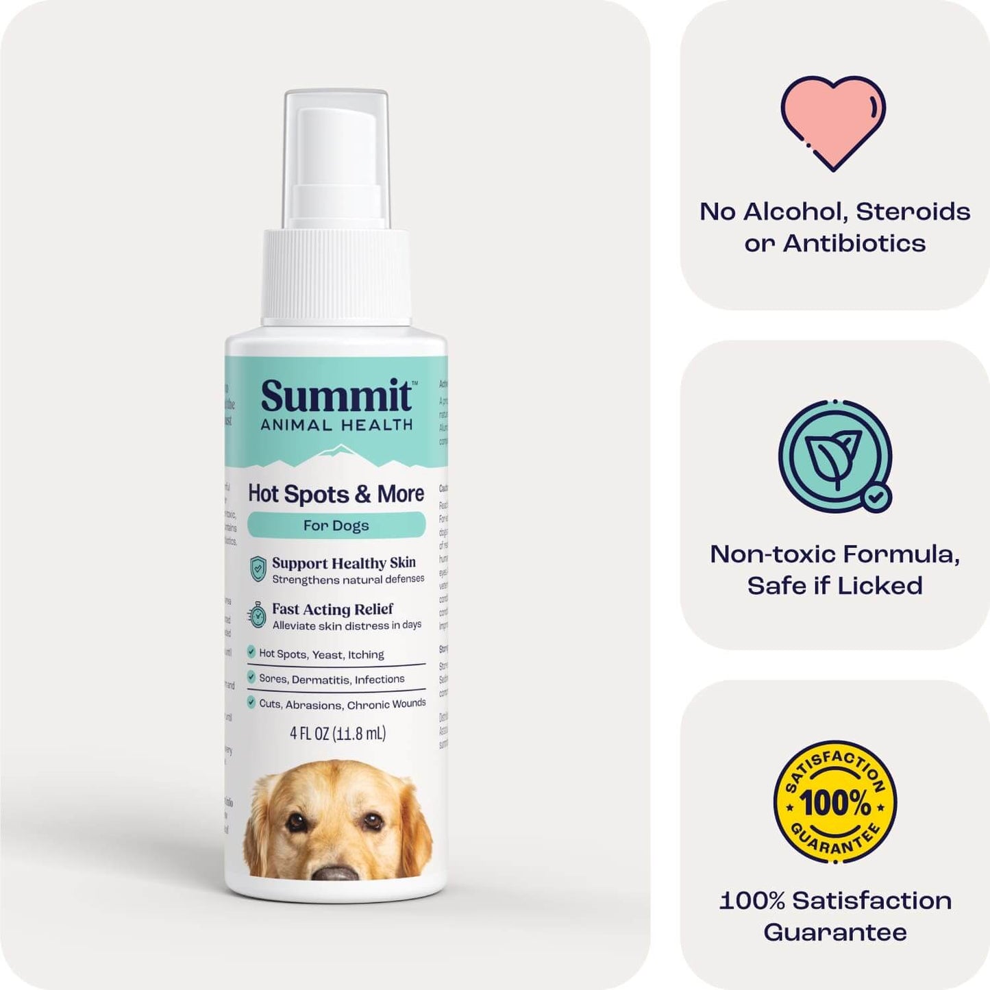 summit animal health hot spots & more, 4oz