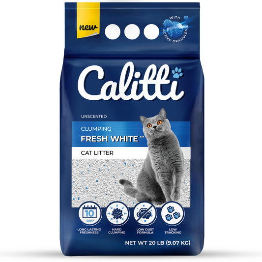 Calitti Extreme Unscented Clumping Cat Litter 20 pound