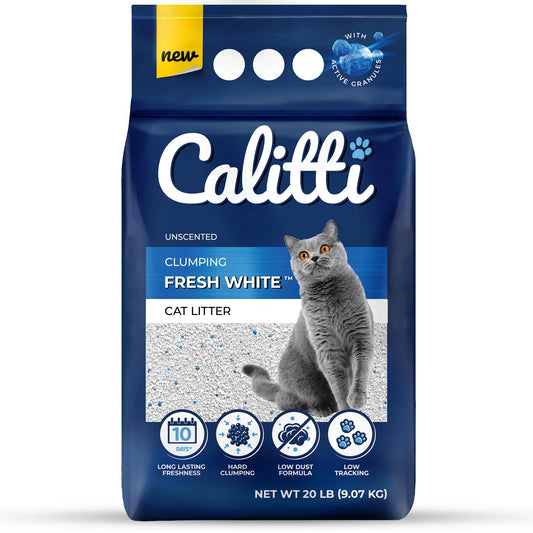 Calitti Fresh White Unscented 20 pound