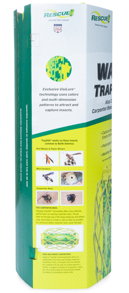 RESCUE TrapStik for Wasps, Mud Daubers & Carpenter Bees