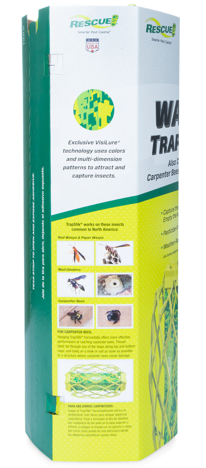 rescue trapstik for wasps, mud daubers & carpenter bees