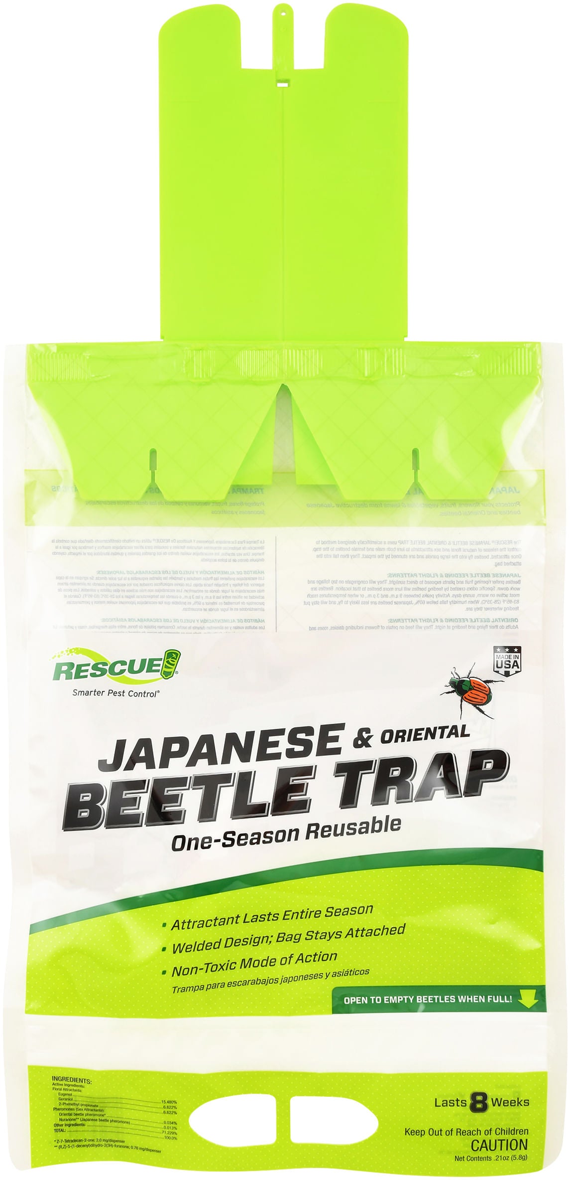 rescue japanese & oriental beetle trap