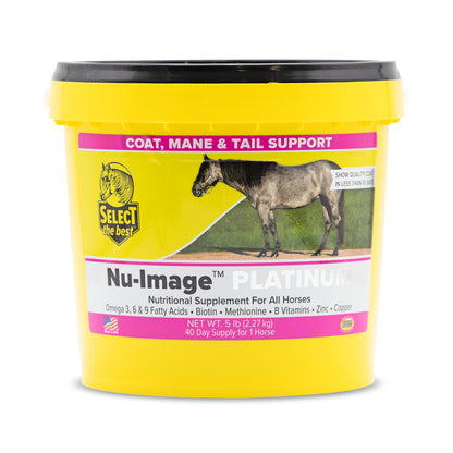 Nu-Image Platinum Coat, Mane & Tail Supplement, 5 lb
