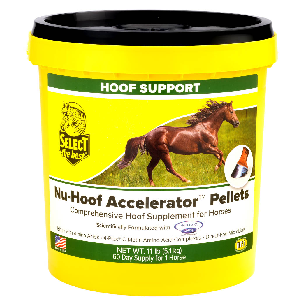 nu-hoof accelerator hoof supplement, 11 lb