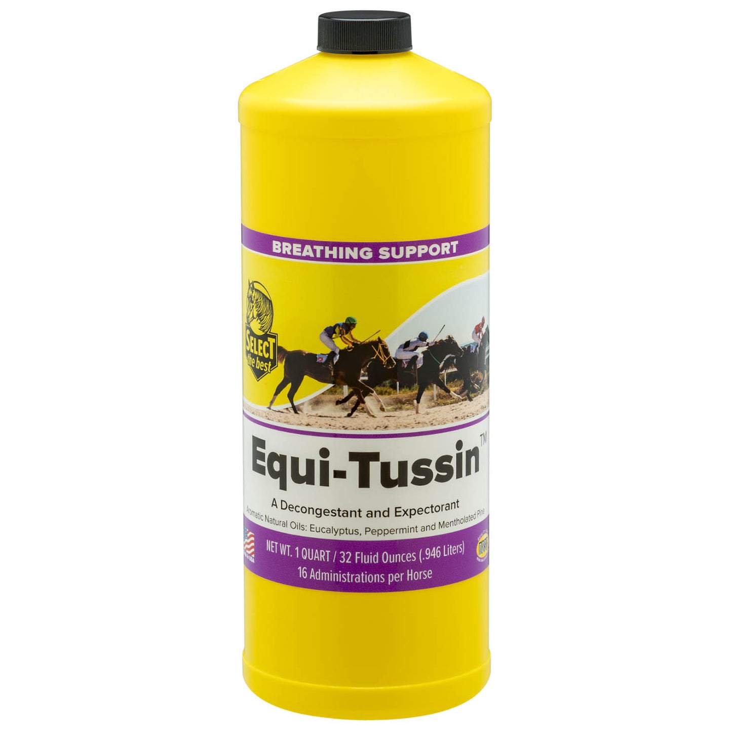 equi-tussin decongestant & expectorant for horses, 32 oz