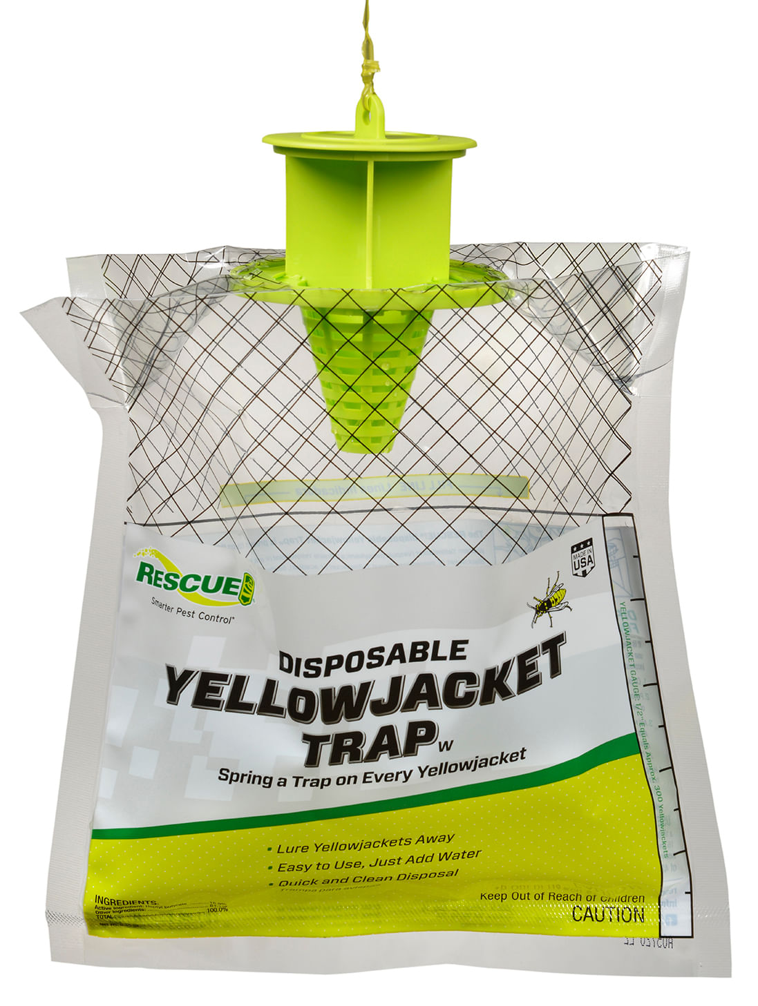 rescue! disposable yellowjacket trap, east