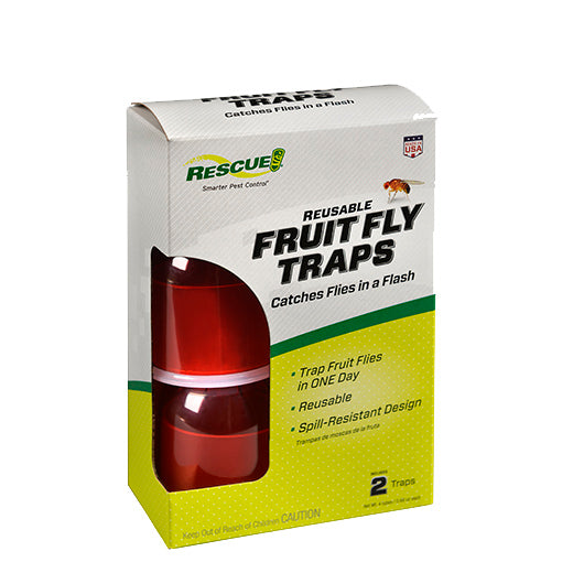rescue! fruit fly trap 2pk