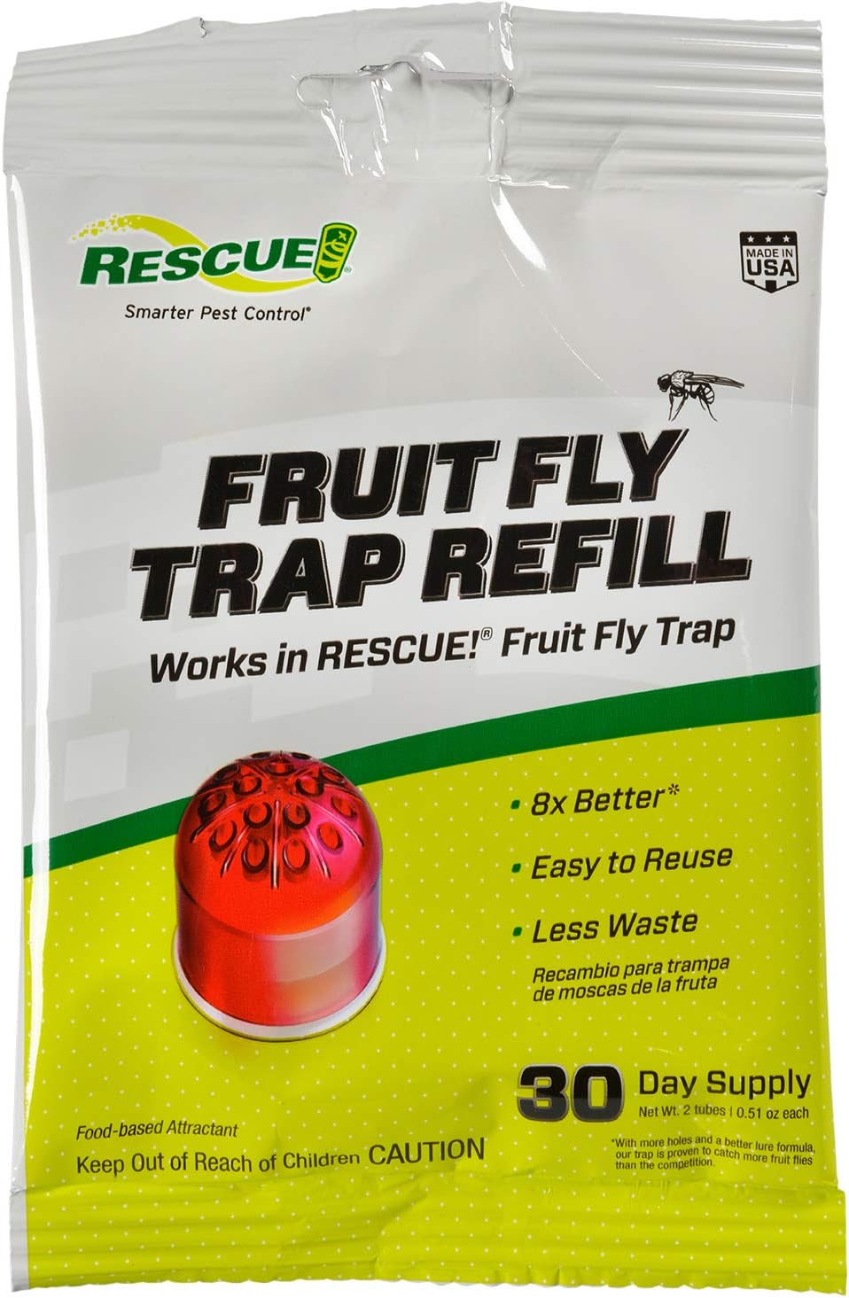 rescue! fruit fly trap refill